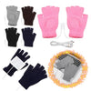 USB Heated Rechargeable Mitten Gloves