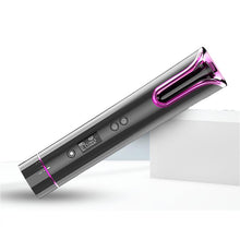 Load image into Gallery viewer, Intelligent Anti-Scalding Ceramic Wireless USB Charge Curling Iron freeshipping - Tyche Ace
