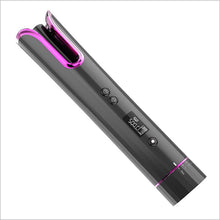 Load image into Gallery viewer, Intelligent Anti-Scalding Ceramic Wireless USB Charge Curling Iron freeshipping - Tyche Ace
