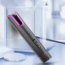 Load image into Gallery viewer, Intelligent Anti-Scalding Ceramic Wireless USB Charge Curling Iron freeshipping - Tyche Ace
