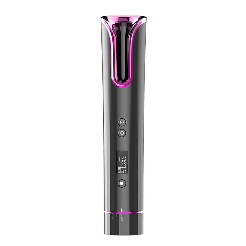 Intelligent Anti-Scalding Ceramic Wireless USB Charge Curling Iron freeshipping - Tyche Ace