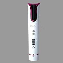Load image into Gallery viewer, Intelligent Anti-Scalding Ceramic Wireless USB Charge Curling Iron freeshipping - Tyche Ace
