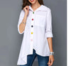 Women Colourful Buttons Long Sleeve Shirts