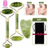 Jade Facial Skin Massagers Roller Set and Storage Bag freeshipping - Tyche Ace