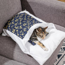 Load image into Gallery viewer, Japanese Style Winter Warm Cat Dog Nest Removable Sleeping Bag freeshipping - Tyche Ace
