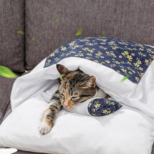Load image into Gallery viewer, Japanese Style Winter Warm Cat Dog Nest Removable Sleeping Bag freeshipping - Tyche Ace
