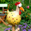 Chicken Edge Seater Art Decor Garden Decorations freeshipping - Tyche Ace