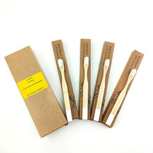Load image into Gallery viewer, Kids Biodegradable Colourful Natural Bamboo Wood Soft Bristles freeshipping - Tyche Ace
