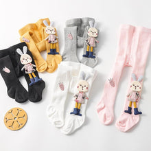 Load image into Gallery viewer, Kids Girls Cotton Knitted Cute Doll Cartoon Tights freeshipping - Tyche Ace
