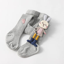 Load image into Gallery viewer, Kids Girls Cotton Knitted Cute Doll Cartoon Tights freeshipping - Tyche Ace
