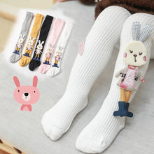 Load image into Gallery viewer, Kids Girls Cotton Knitted Cute Doll Cartoon Tights freeshipping - Tyche Ace
