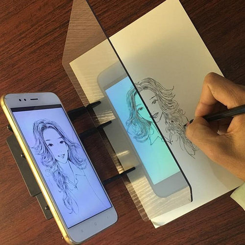 Kids LED Projection Drawing Painting Tracing Sketch Copy Board freeshipping - Tyche Ace