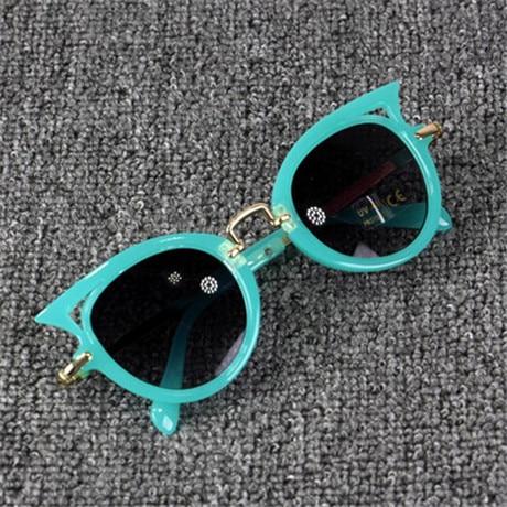 Kids Unisex Cat Eye Design Stylish Sunglasses freeshipping - Tyche Ace