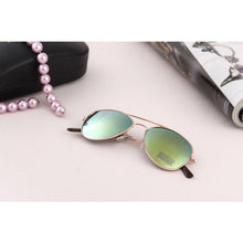 Load image into Gallery viewer, Kids Unisex Colourful Metal Frame Sunglasses freeshipping - Tyche Ace
