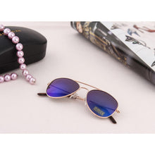 Load image into Gallery viewer, Kids Unisex Colourful Metal Frame Sunglasses freeshipping - Tyche Ace
