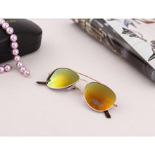 Load image into Gallery viewer, Kids Unisex Colourful Metal Frame Sunglasses freeshipping - Tyche Ace

