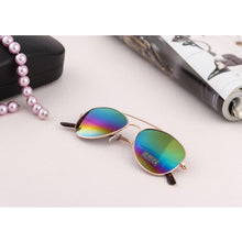 Load image into Gallery viewer, Kids Unisex Colourful Metal Frame Sunglasses freeshipping - Tyche Ace
