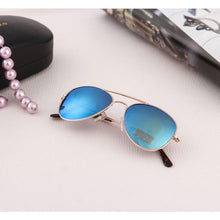Load image into Gallery viewer, Kids Unisex Colourful Metal Frame Sunglasses freeshipping - Tyche Ace
