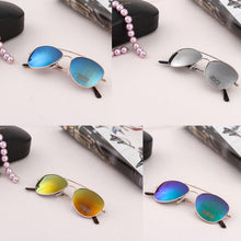 Load image into Gallery viewer, Kids Unisex Colourful Metal Frame Sunglasses freeshipping - Tyche Ace
