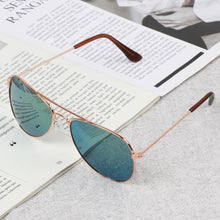 Load image into Gallery viewer, Kids Unisex Colourful Metal Frame Sunglasses freeshipping - Tyche Ace
