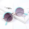 Kids Unisex Flower Metal Frame Polarised Sunglasses freeshipping - Tyche Ace