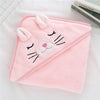 Kids/Baby Cartoon Hooded Super Soft Sleeping Swaddle Wrap Blankets freeshipping - Tyche Ace