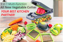 Load image into Gallery viewer, 9 In 1 Multi -Function Stainless Steel Vegetable Cutter Kitchen Aid - Tyche Ace
