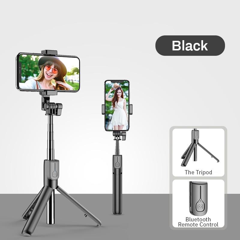 LED Lightweight Foldable Wireless Bluetooth Monopod Selfie Stick freeshipping - Tyche Ace