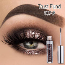 Load image into Gallery viewer, Long lasting  Waterproof Shimmer Pigmented Shiny Metallic Diamond Liquid Eyeshadow Cosmetic freeshipping - Tyche Ace
