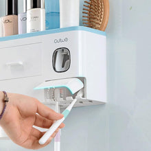 Load image into Gallery viewer, Magnetic Automatic Toothbrush Bathroom Accessories Holder &amp; Toothpaste Dispenser freeshipping - Tyche Ace
