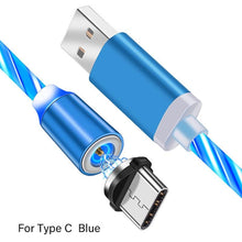 Load image into Gallery viewer, Magnetic Streamer LED Glow Lighting USB 8 Pin Fast Charger freeshipping - Tyche Ace
