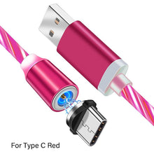 Load image into Gallery viewer, Magnetic Streamer LED Glow Lighting USB 8 Pin Fast Charger freeshipping - Tyche Ace
