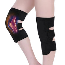 Load image into Gallery viewer, Magnetic Therapy Pain Relief Tourmaline Self Heating Knee Pads freeshipping - Tyche Ace
