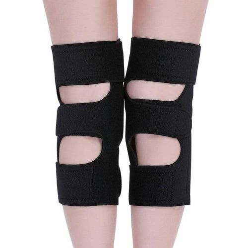 Magnetic Therapy Pain Relief Tourmaline Self Heating Knee Pads freeshipping - Tyche Ace
