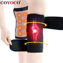 Load image into Gallery viewer, Magnetic Therapy Pain Relief Tourmaline Self Heating Knee Pads freeshipping - Tyche Ace
