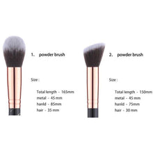 Load image into Gallery viewer, Marble Effect Make Up Brush Set freeshipping - Tyche Ace
