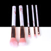 Marble Makeup Natural Wool Fibre Hair Brush Set Kit freeshipping - Tyche Ace