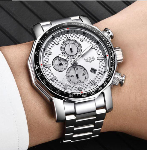Men Awesome Quartz Big Dial Waterproof Watches freeshipping - Tyche Ace