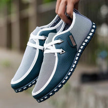 Load image into Gallery viewer, Men Breathable Waterproof Microfibre Flat Casual Shoes Loaffers freeshipping - Tyche Ace
