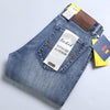 Men Business Casual Stretch Comfortable Straight Cut Denim Jeans Trousers freeshipping - Tyche Ace