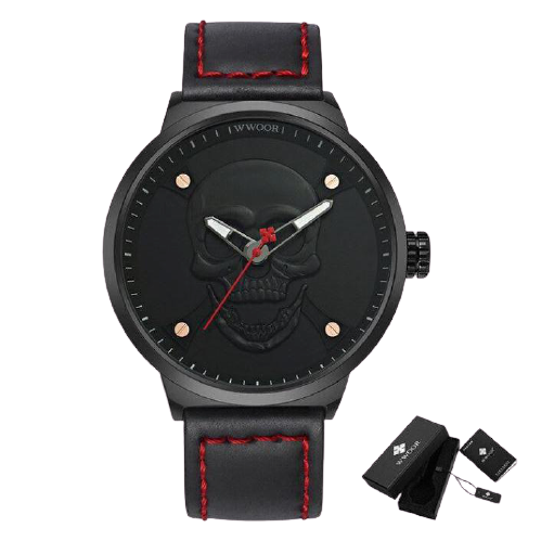 Men Casual Quartz 3D Ghost Skull Print Wrist Watches freeshipping - Tyche Ace