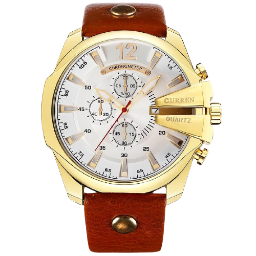 Men Casual Quartz Leather Strap Wrist Watches freeshipping - Tyche Ace