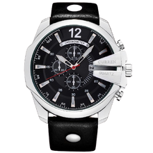 Load image into Gallery viewer, Men Casual Quartz Leather Strap Wrist Watches freeshipping - Tyche Ace
