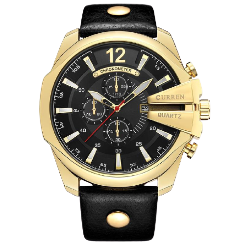 Men Casual Quartz Leather Strap Wrist Watches freeshipping - Tyche Ace