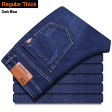 Load image into Gallery viewer, Men Classic Slim Fit Style Stretch Monkey Wash Denim Jeans freeshipping - Tyche Ace
