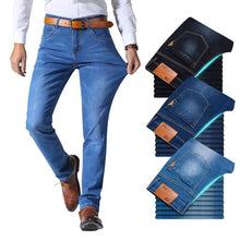 Load image into Gallery viewer, Men Classic Slim Fit Style Stretch Monkey Wash Denim Jeans freeshipping - Tyche Ace
