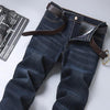 Men Classic Soft Style Cotton Stretch Regular Fit Denim Jeans Trousers freeshipping - Tyche Ace