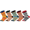 Men Cotton Colour Stripes Happy Socks freeshipping - Tyche Ace