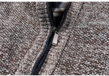 Load image into Gallery viewer, Men Cotton Warm Thick Slim Fit Stand Collar Zipper Jacket freeshipping - Tyche Ace
