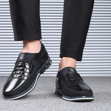 Load image into Gallery viewer, Men Genuine Leather Casual Breathable Slip on Shoes freeshipping - Tyche Ace
